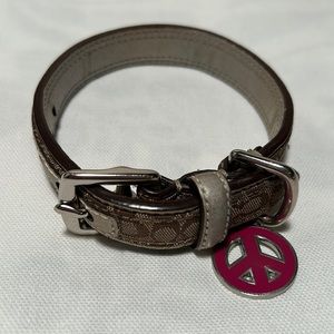 Authentic Vintage Coach dog collar